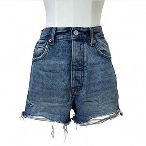 Lovers + Friends - Denim Distressed Women’s Shorts - Size 26